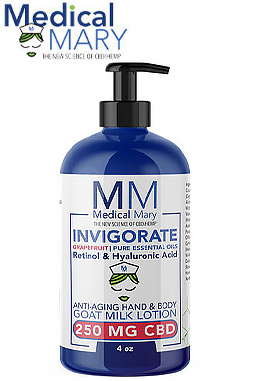 Medical Mary Invigorate Goat Milk Lotion 4oz 250mg Review ...