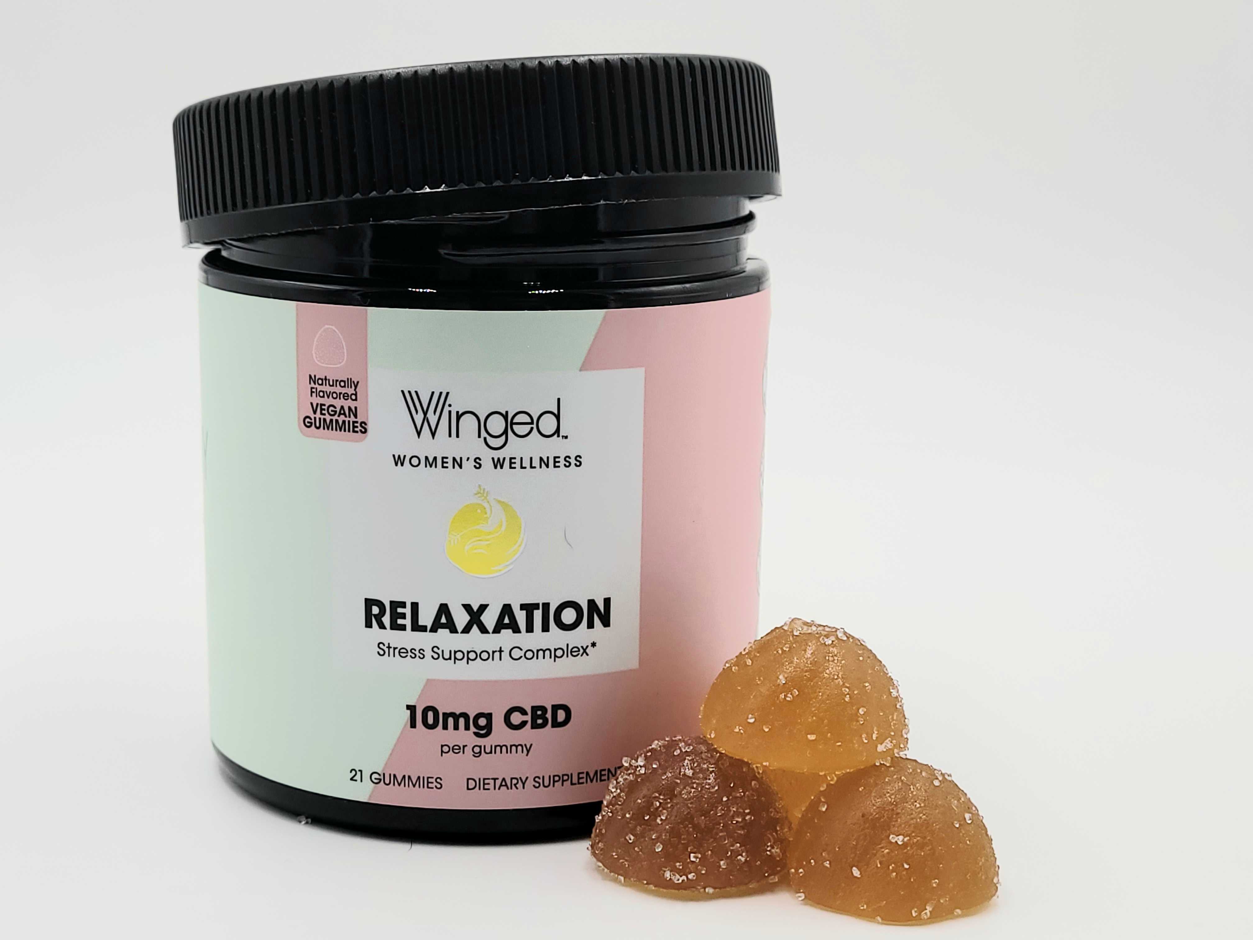 Relief Pain Support CBD Soft Gels – Winged Wellness