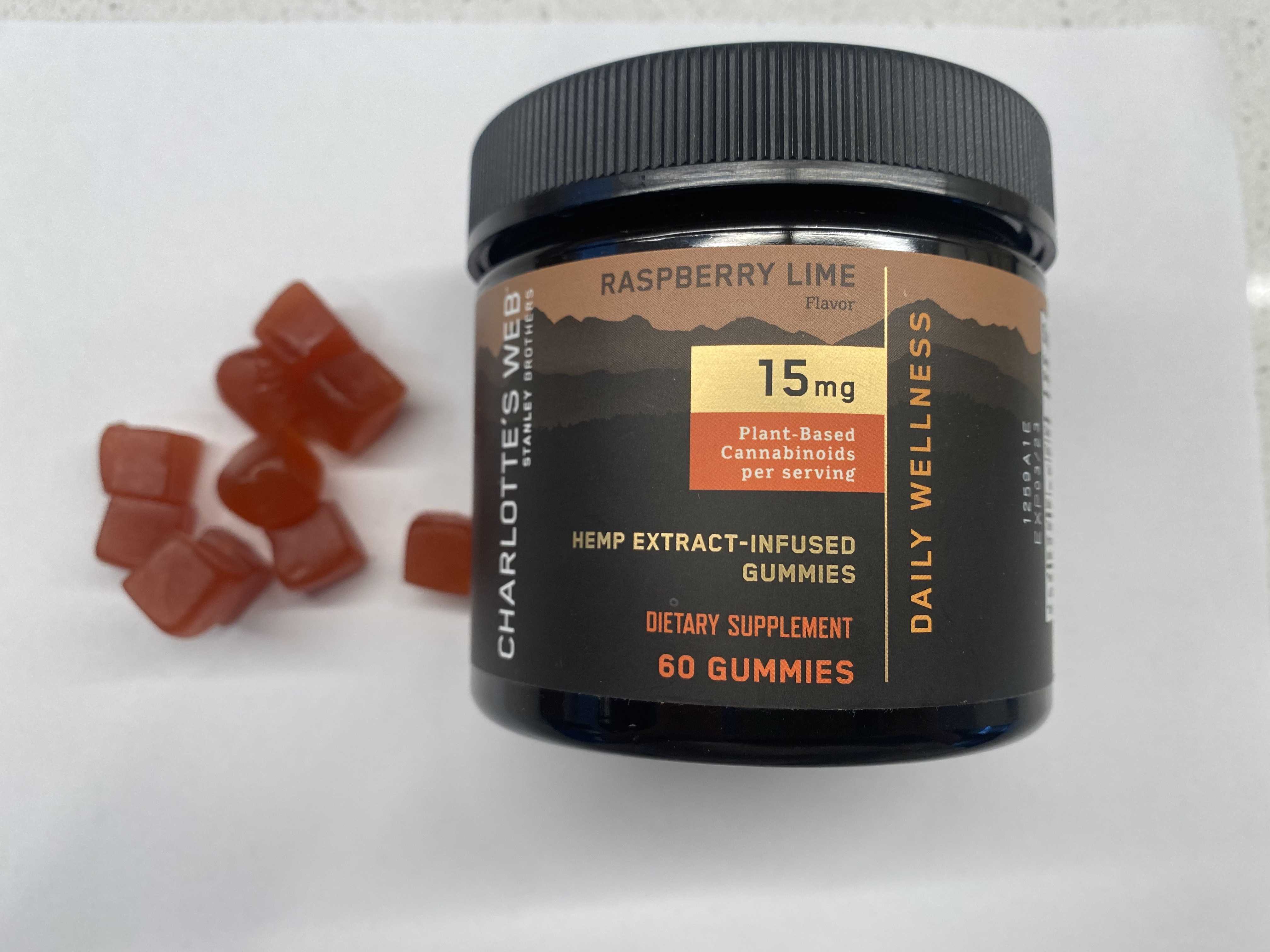 Charlotte's Web™ Hemp Extract-Infused Gummies - Raspberry Lime