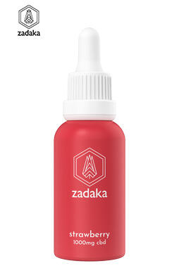 Strawberry CBD Oil Drops 1000mg