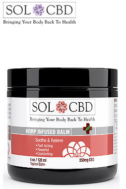 250mg CBD Infused Herbal Balm