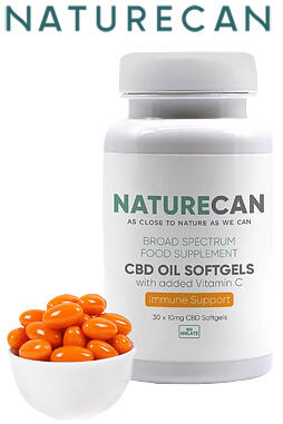 CBD Softgels with Vitamin C 30ct