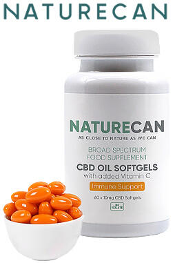 CBD Softgels with Vitamin C 60ct