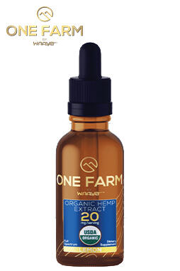 One Farm by WAAYB 20mg/mL USDA Organic CBD Oil