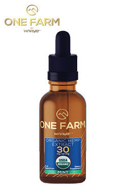 One Farm by WAAYB 30mg/mL USDA Organic CBD Oil 30ml