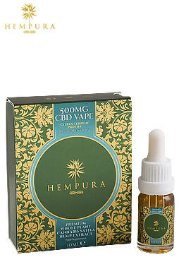 Hempura 500mg Refined Extract CBD Vape Juice (10ml)