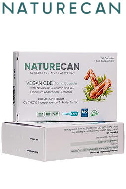 Vegan CBD with Curcumin & D3
