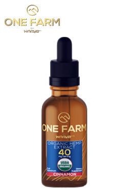 One Farm by WAAYB 40mg/mL USDA Organic CBD Oil 60ml