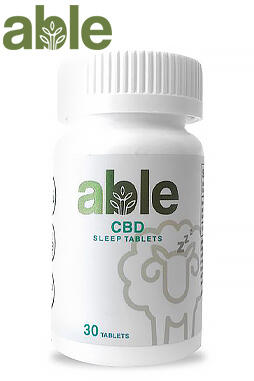 Able CBD & Melatonin Sleep Tablets