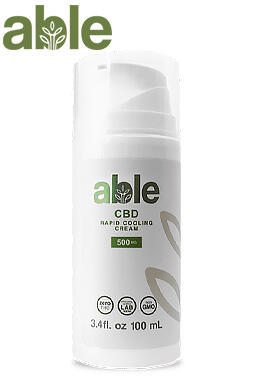 Able CBD Rapid Cooling Cream 500mg