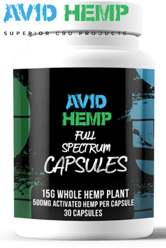 CBD Capsules 600mg 30 Ct