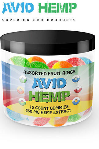 CBD Gummy Rings 250mg 15ct