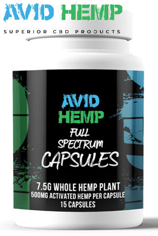 CBD Capsules 300mg 15 Ct