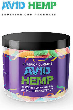 Gummy Worms 500mg 30ct