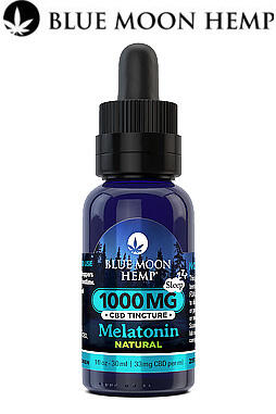 CBD Tincture w/ Melatonin – Natural 1000mg