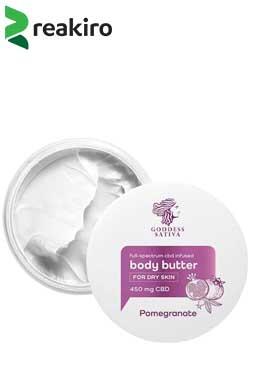 Body Butter for Dry Skin Pomegranate 450 mg