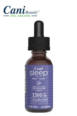 Cani-Sleep Broad Spectrum CBD Oil 1500mg