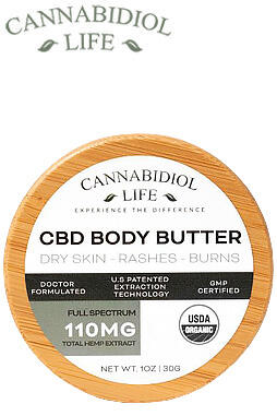 CBD Body Butter: 110mg
