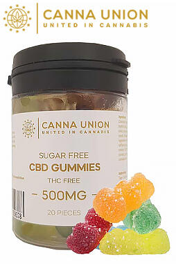 Sugar-Free CBD Gummies 500mg 20ct