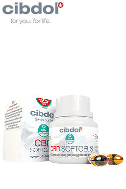 CBD Softgels 4% with Vitamin D3
