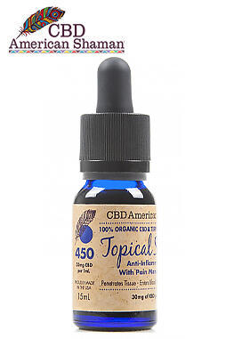 Terpene Rich Topical Serum 450mg THC Free