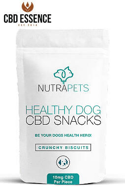 CBD Edible Hemp Oil Medium Dog Biscuits 10mg/each 10ct