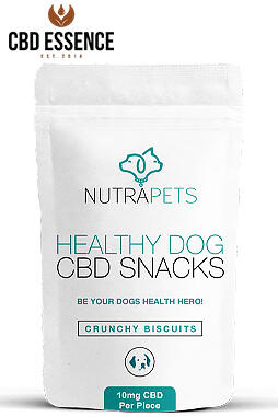 CBD Edible Hemp Oil Medium Dog Biscuits 10mg/each 25ct