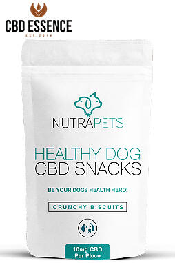 CBD Edible Hemp Oil Medium Dog Biscuits 10mg/each 50ct