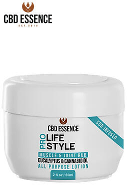 CBD Pro LifeStyle All Purpose Lotion 2 oz / 600 mg