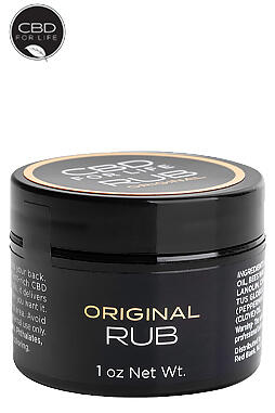 CBD Original Rub 120mg