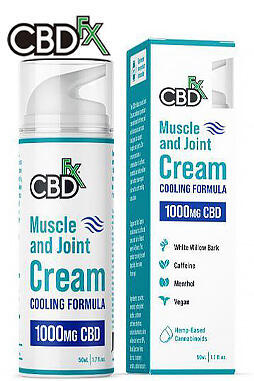 Muscle & Joint CBD Hemp Cream 1000mg