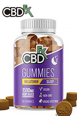 CBD Gummies for Sleep with Melatonin 1500mg