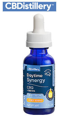 Daytime Synergy CBG + CBD 1:1 Tincture - 1000mg - 30ml (Regular Strength)