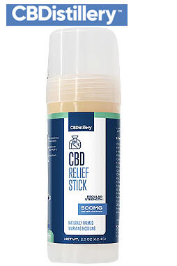 500mg Broad Spectrum CBD Relief Stick - 0% THC*