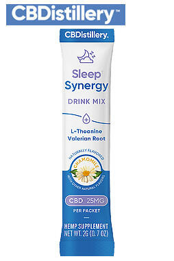 Sleep Synergy Drink Mix - 25mg CBD - 10 Pack