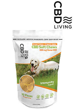 CBD Dog Chews Sweet Potato - Immunity Support 10mg 5ct