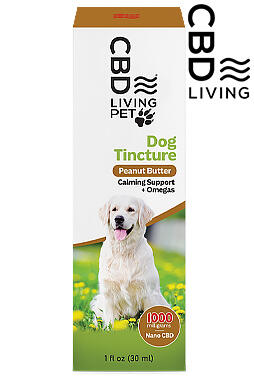 CBD Living Calming Dog Tincture 1000mg