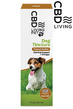 CBD Living Calming Dog Tincture 150mg