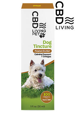 CBD Living Calming Dog Tincture 300mg