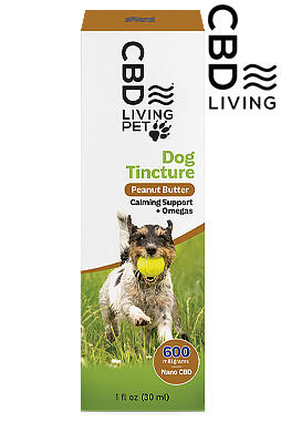 CBD Living Calming Dog Tincture 600mg