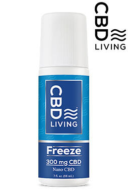 CBD Roll On - CBD Living Freeze - 300mg