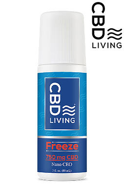 CBD Roll On - CBD Living Freeze - 750mg