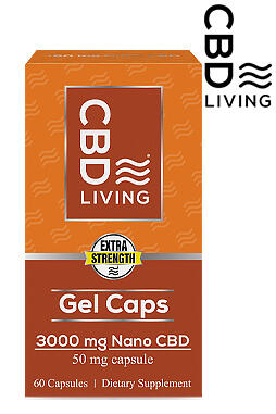 CBD Gel Capsules (30 counts) 3000mg