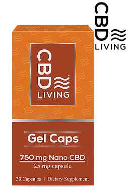 CBD Gel Capsules (30 counts) 750mg