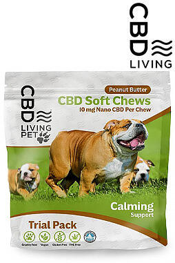 CBD Chews For Dogs 300mg - Peanut Butter Calming Chews 10mg 5ct Cbd Chews For Dogs 10Mg - Peanut Butter Calming Chews Cbd Chews For Dogs Calming Soft Chews Cbd Dog Chews Peanut Butter - Calming Support