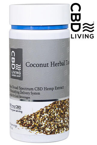 CBD Living Coconut Herbal Tea 250 mg