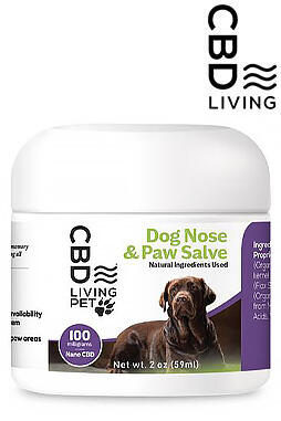 CBD Living Dog Nose & Paw Salve