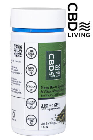 CBD Living Passion Green Tea 250 mg