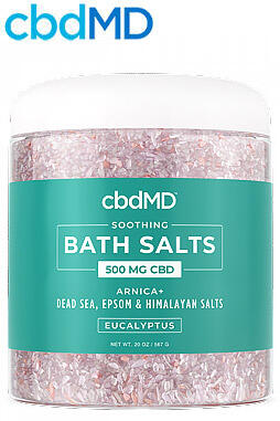 CBD Bath Salts 500mg 20oz