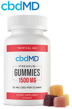 CBD Gummies - 1500 mg - 30 Count